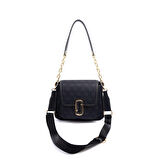 Silver Polo  Kadın Çapraz Çanta 1147-46101 SILVER POLO ÇAPRAZ Kadın ÇANTASI M178 SİYAH-MAT SİYAH