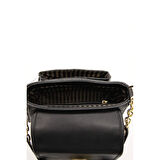 Silver Polo  Kadın Çapraz Çanta 1147-46101 SILVER POLO ÇAPRAZ Kadın ÇANTASI M178 SİYAH-MAT SİYAH