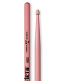 VICFIRTH 5AP BAGET/STICK (ÇİFT), PEMBE RENK, HICKORY, 0.565"x16