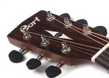 CORT EARTH70LHOP AKUSTİK GİTAR SOLAK, OPEN PORE, MASİF LADİN KAPAK,