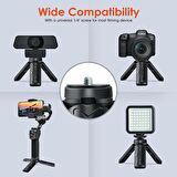 Hohem Mini Beyaz X Tripod Pro4 Telefon ve Gimbal için