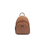 Silver Polo  Kadın  1062-46128 SILVER POLO SIRT ÇANTASI M86 KARAMEL-MAT KAHVE