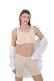 Mikro Fiber Kadın Uzun Boxer 3'lü Özel Paket - Siyah, Beyaz, Ten | S/M, L/XL
