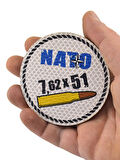 Nato 762 x 51 - Cırt - Patch - Peç - Arma - 8 cm