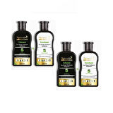 Saç Siyahlaştırıcı Şampuan Saç Rengi Yenileyici Şampuan Unisex 2Adet, Naturaline