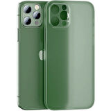 İPHONE 12 PRO UYUMLU MAT SLİM İNCE KILIF YEŞİL