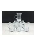 Paşabahçe 55411 Yağmur Kulplu Bardak 6 Lı