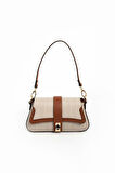Silver Polo  Kadın Çapraz Çanta 1177-46293 SILVER POLO ÇAPRAZ Kadın ÇANTASI M132 BEJ-MAT TABA