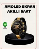Amoled Akıllı Saat Manyetik Şarj Gps Destekli Spor Ve Günlük Kullanım