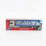 Welly 1:64 Ölçek Metal Kafalı Scania Dorseli Tır Yaklaşık 30 Cm
