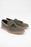 Freefoot 220162 Casual Püsküllü Ayakkabı - Haki