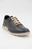 Freefoot 221979 Erkek Casual Ayakkabı - Siyah Deri