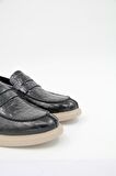 Freefoot 226825 Erkek Casual Ayakkabı - Siyah Croco Deri
