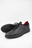 Komcero 2Y9166-P3673 Erkek Casual Ayakkabı - Siyah