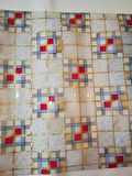 ŞEFFAF MASA ÖRTÜSÜ 1,7 mm 100 cm x 100 Kalın DESNLİ Pvc Kaymaz Masa Örtüsü Koruyucu 100 CM X 100 CM