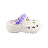 SİA ÇANTA TAŞLI SÜSLÜ KELEBEKLİ FİYONKLU  A KALİTE YÜKSEK TOPUK  HAFİF RAHAT CROCS TERLİK