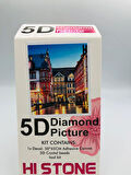 65x50 Boncuklu Taş İşleme Mozaik Elmas Goblen Tablo Resim Boncuk Puzzle Dıamond Paıntıng Hı Stone