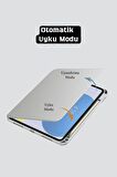  iPad Air 11 inç 2024 M2 Çipli 6.Nesil Uyumlu 360° Dönebilen Standlı Pino Tablet Kılıfı 