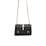 Silver Polo  Kadın Çapraz Çanta 1139-46355 SILVER POLO ÇAPRAZ Kadın ÇANTASI M178 SİYAH-MAT SİYAH