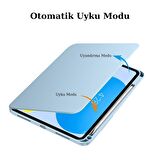 10.9 Inc 10.Nesil Uyumlu 360° Dönebilen Standlı Pino iPad Tablet Kılıfı