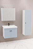 Avien 65 Cm Banyo Dolabı Bgn Aynalı - Boy Dolap Dahil