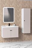 Avien 80 Cm Banyo Dolabı Cmr Led Aynalı - Boy Dolap Dahil