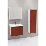 Avien 65 Cm Banyo Dolabı Bgn Aynalı - Boy Dolap Dahil