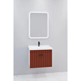 Avien 65 Cm Banyo Dolabı Cmr Led Aynalı - Boy Dolap Hariç