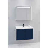 Avien 80 Cm Banyo Dolabı Npl Led Aynalı - Boy Dolap Hariç