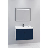 Avien 80 Cm Banyo Dolabı Lvn Led Aynalı - Boy Dolap Hariç