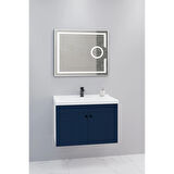 Avien 80 Cm Banyo Dolabı Kiev Led Aynalı - Boy Dolap Hariç