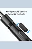 YESİDO Bluetooth Uzaktan Kumanda Cep Telefonu Tutucu Tripod Uzatılabilir Selfi Çubuğu SF13
