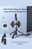 YESİDO Bluetooth Uzaktan Kumanda Cep Telefonu Tutucu Tripod Uzatılabilir Selfi Çubuğu SF13