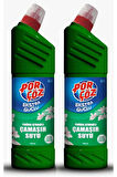 Porçöz Yoğun Kıvamlı Çamaşır Suyu Bahar Tazeliği 2X750ml