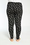 Büyük Beden Cepli Viskon Yazlık Pijama Altı y9
