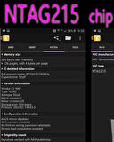 Ntag215 13.56Mhz İnce 504 Byte Sikke Ntag 215 Android&Ios Uyumlu 10 Adet İnce Kart