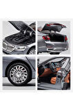 BMW 760 Araba BMW 7 Serisi Araba 1:24 Diecast Metal Model Araba Koleksiyon Araba Sesli Işıklı