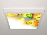 Gök Panel 60X60 LED Panel Aydınlatma Armatür Avize Sıva Üstü Desenli Tekli 46510003SU