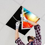 Gök Panel 60X60 LED Panel Sıva Altı Desenli Tekli 46510011SA