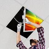 Gök Panel 60X60 LED Panel Sıva Altı Desenli Tekli 46510014SA