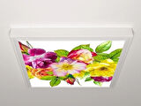 Gök Panel 60X60 LED Panel Aydınlatma Armatür Avize Sıva Üstü Desenli Tekli 46510223SU