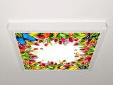 Gök Panel 60X60 LED Panel Aydınlatma Armatür Avize Sıva Üstü Desenli Tekli 46510260SU