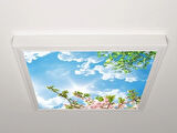 Gök Panel 60X60 LED Panel Aydınlatma Armatür Avize Sıva Üstü Desenli Tekli 46510302SU
