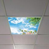 Gök Panel 60X60 LED Panel Sıva Altı Desenli Tekli 46510303SA