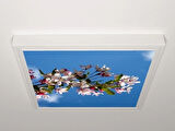 Gök Panel 60X60 LED Panel Aydınlatma Armatür Avize Sıva Üstü Desenli Tekli 46510304SU