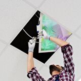 Gök Panel 60X60 LED Panel Sıva Altı Desenli Tekli 46510307SA