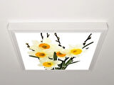 Gök Panel 60X60 LED Panel Aydınlatma Armatür Avize Sıva Üstü Desenli Tekli 46510322SU