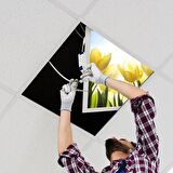 Gök Panel 60X60 LED Panel Sıva Altı Desenli Tekli 46510323SA