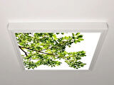 Gök Panel 60X60 LED Panel Aydınlatma Armatür Avize Sıva Üstü Desenli Tekli 46510528SU