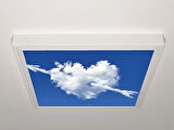 Gök Panel 60X60 LED Panel Aydınlatma Armatür Avize Sıva Üstü Desenli Tekli 46510546SU